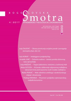 Bogoslovska smotra 2017. – br. 4
