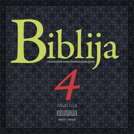 CD - Biblija 4 s interaktivnom konkordancijom