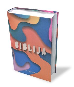 BIBLIJA (platno-šareno/srebro)