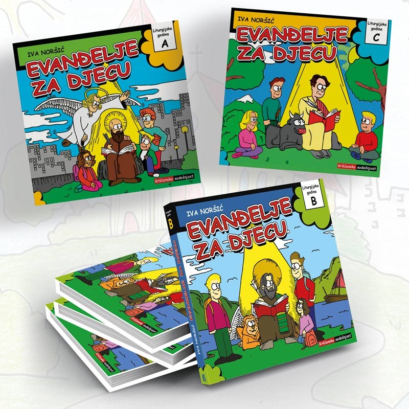KOMPLET DJEČJI EVANDĐELJE ZA DJECU